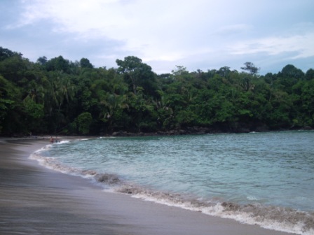 Vista de la obra desde la playa